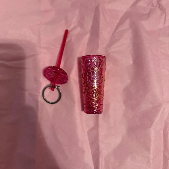 Starbucks Pink Keychain - Picture 2 of 2